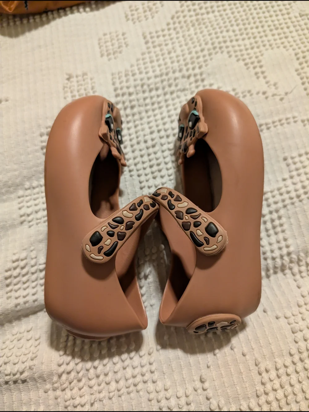 Box#6 Mini Melissa Giraffe Mary Jane Shoes